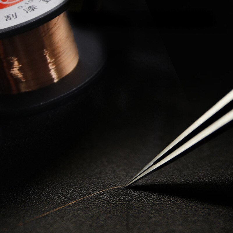 50 Pcs/lot 11.5 Meters DIY 0.1mm Diameter Wire Cable Thin Copper Wire Rotor Enamelled Wire DIY Electromagnet