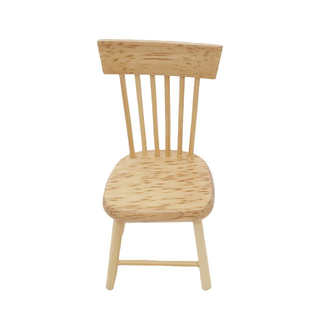 1/12 Dollhouse Miniature Mini Wooden Coffee Table Simulation End Table Furniture Toys for Doll House Decoration Accessories#4: J