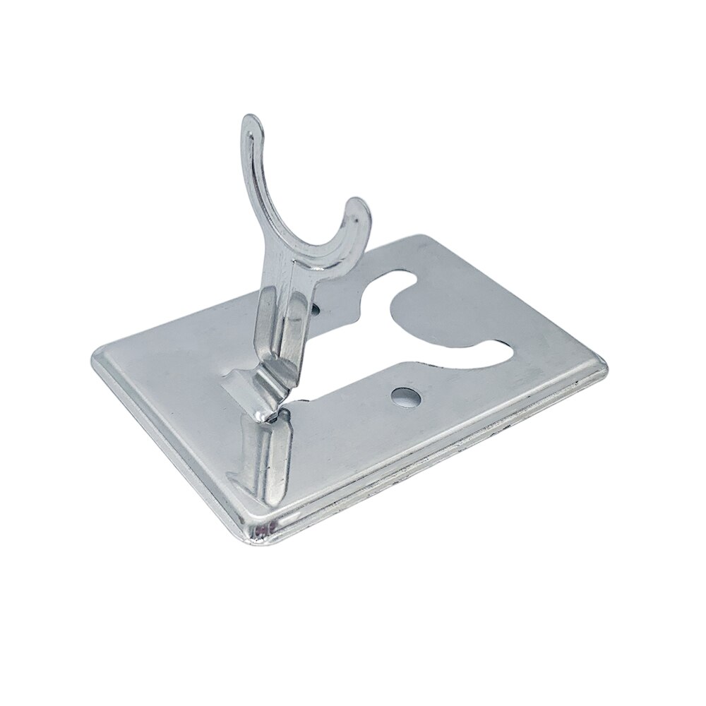 Soporte portátil de hierro para soldar, soporte de estaño para soldar con esponja de limpieza de soldadura, accesorios de soldador eléctrico: Y no Sponge