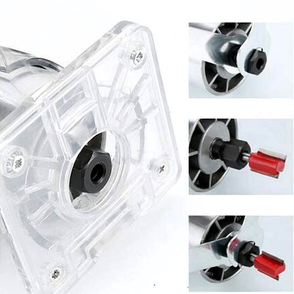 800W Houtbewerking Elektrische Router Trimmer Hout Frezen Graveermachine Hand Carving Machine Hout Router Met Frees