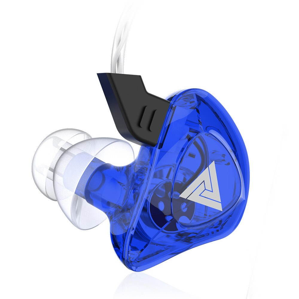 Qkz  ak5 tung bas øretelefon headset hifi øretelefon jern kontrol musik bevægelse udveksling bluetooth kabel støjreducerende ørepropper