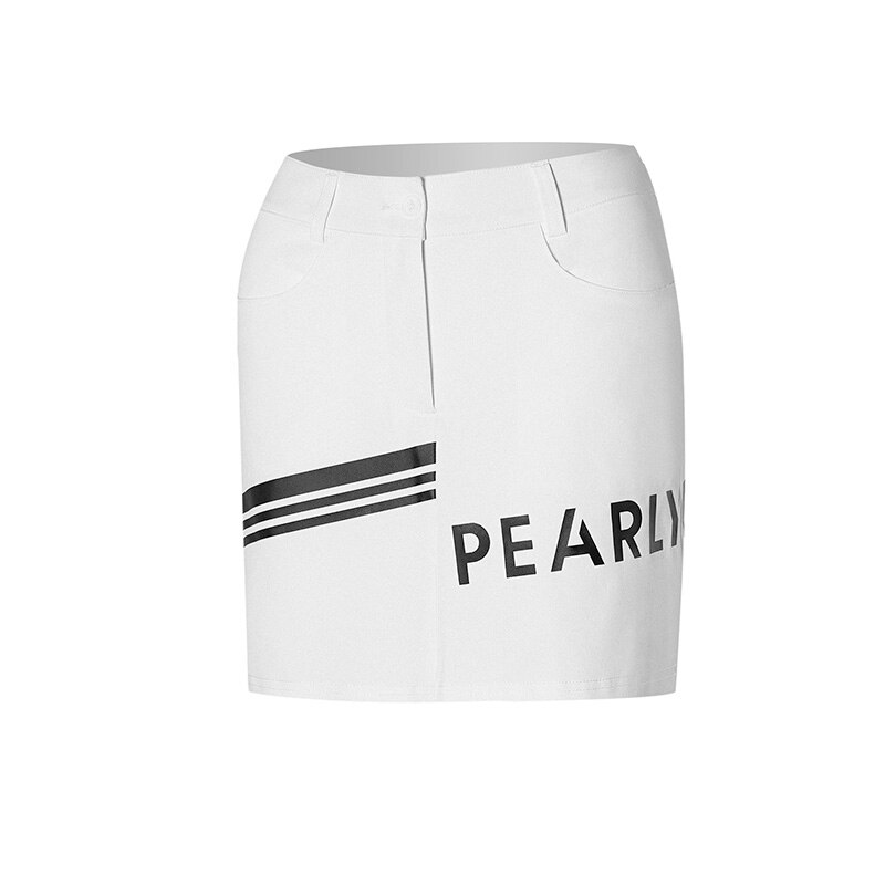 Zomer In Dames Golf Kleding Outdoor Sport Shorts Petticoat Casual Ademend Zwart Of Wit Vrouwen Slanke Korte Rok: WHITE / M