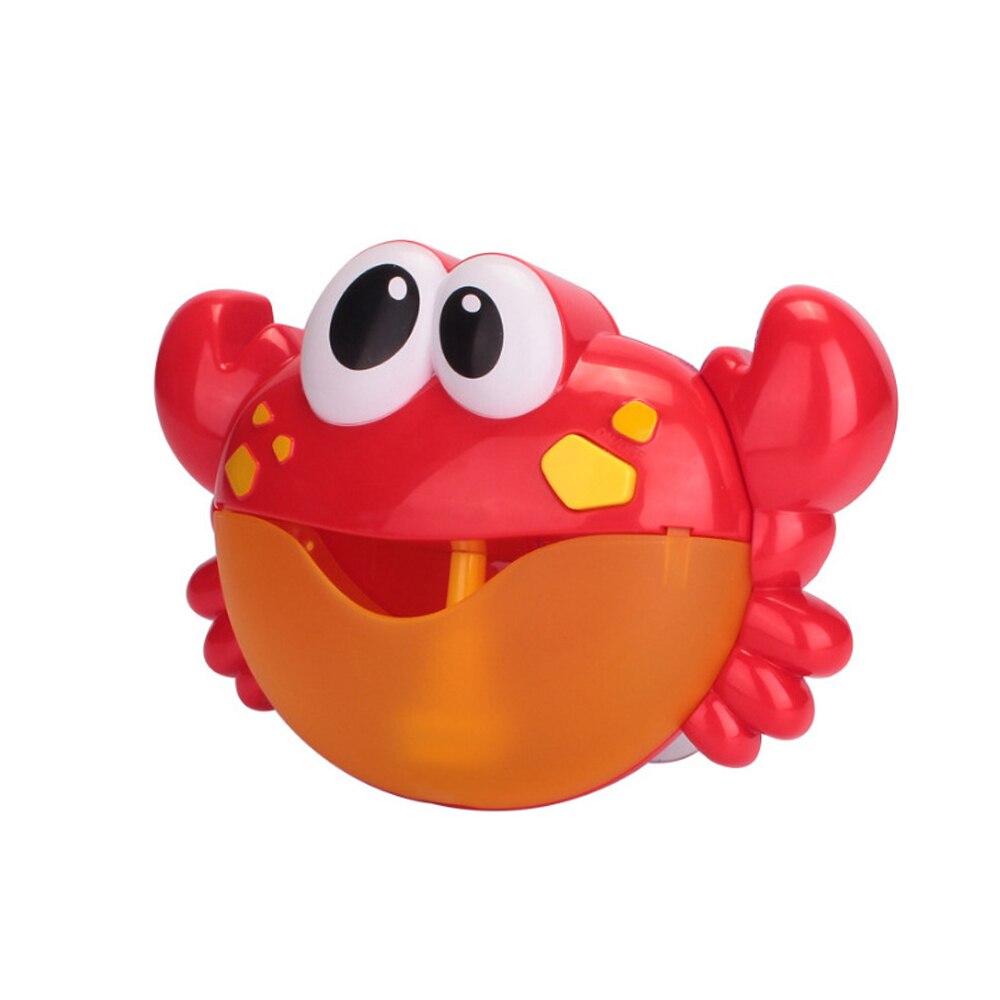 Baby Bath Bubble Machine Bathroom Accessories Sets Big Frogs Automatic Bubble Maker Blower Music Maker Bathtub Soap Machine