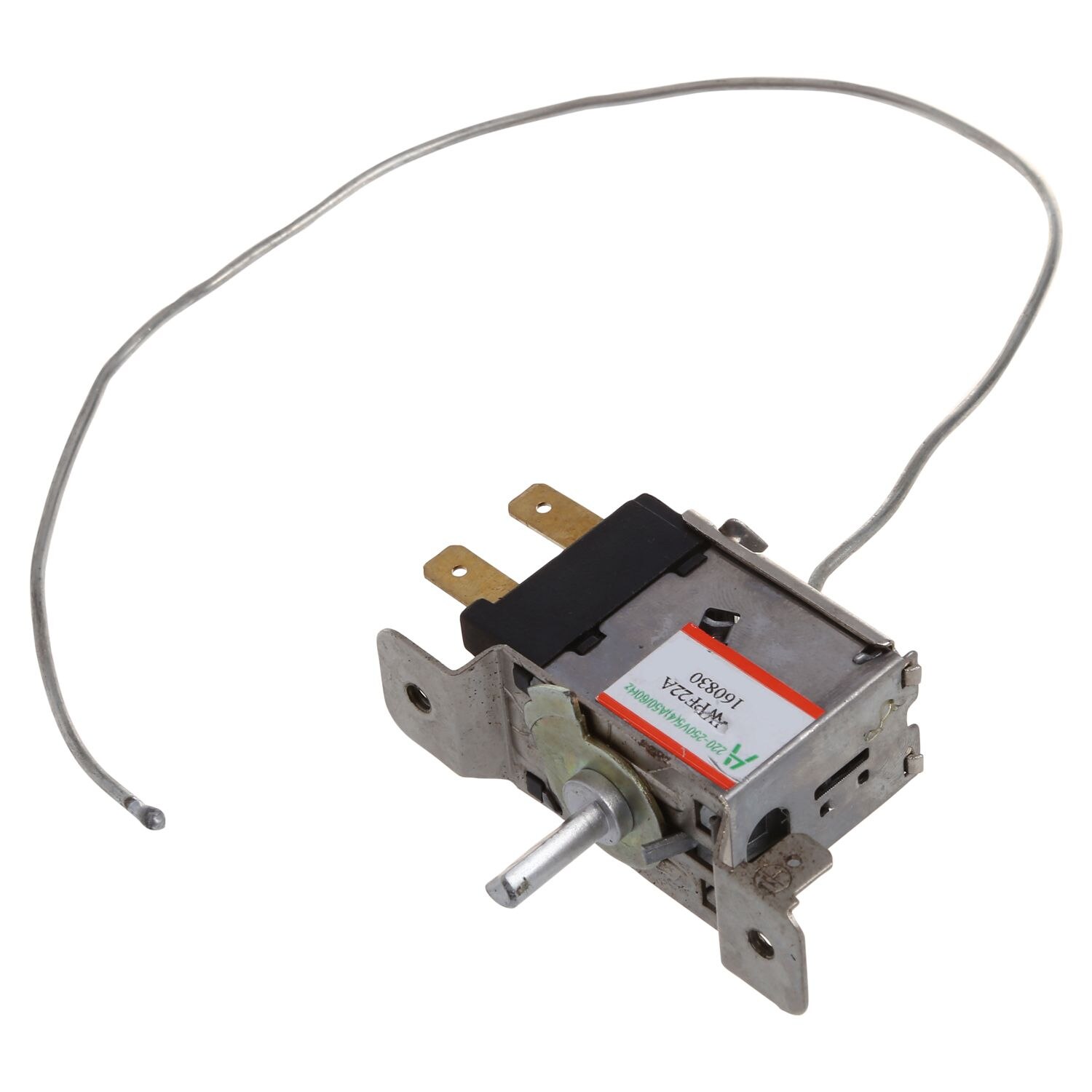 WPF22A-termostato de refrigeración para refrigerador, 2 pines, ca 220-250V, 5(4)A 50/60Hz, accesorios para refrigerador, cable de Metal de 30cm