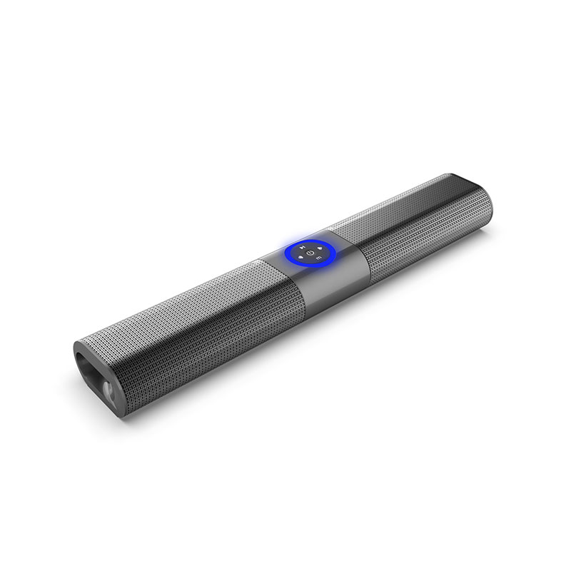 Altoparlante Bluetooth Stereo portatile Surround Sub Woofer telecomando Home Theater luce LED colorata Radio FM USB AUX TF Card