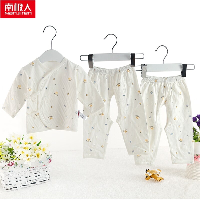 Nanjiren Monnik Kleding Pasgeboren Baby Pyjama Pak Kleding Warm En Veilig Puur Katoen 0 Punten Maart Baby Ondergoed Pak