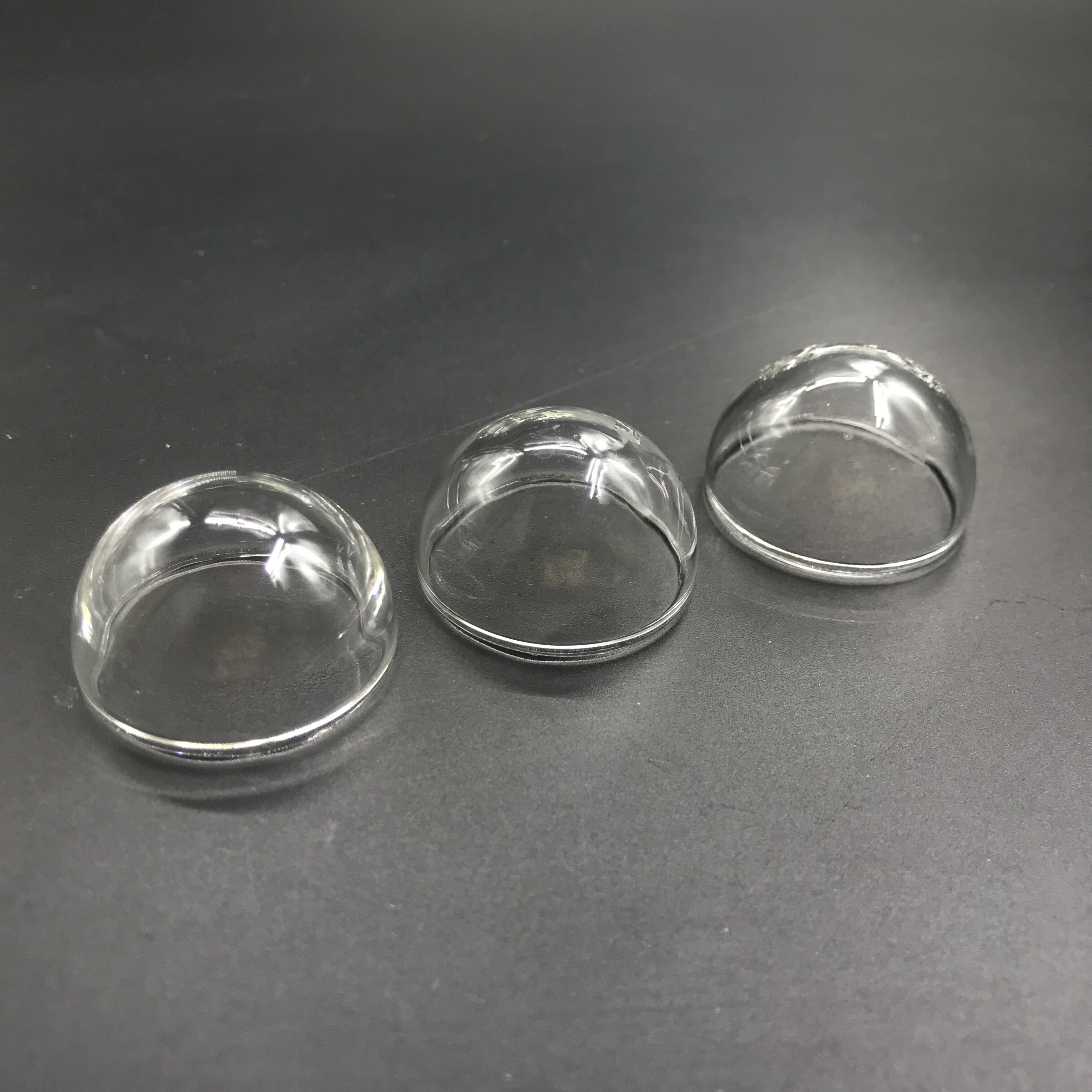 1/2/3/5pcs 30mm Hemisphere glass dome cover diy clear half round bottle glass globe bubble glass vial pendant necklace Accessory