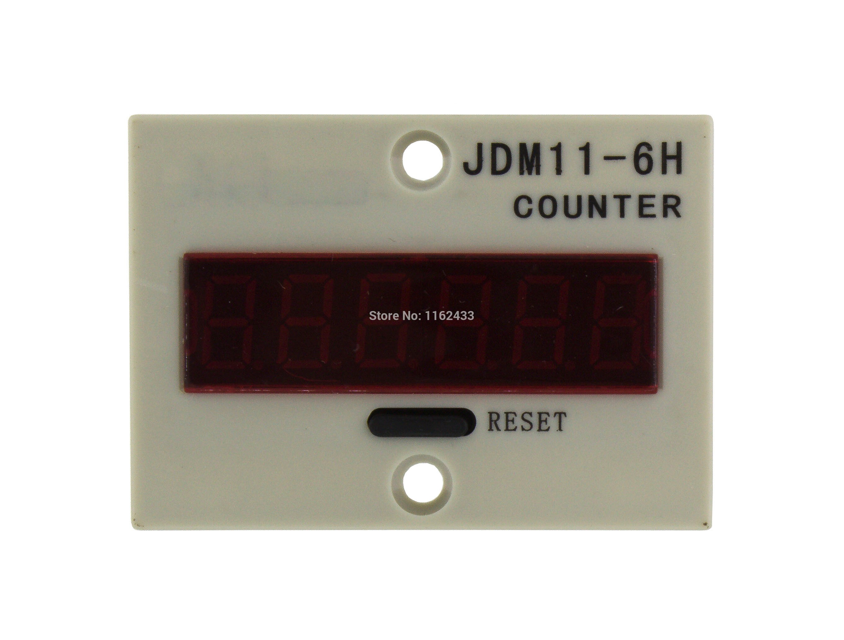 JDM11-6H AC 220V 110V 380V 36V AC/DC 24V 12V digital electronic counter relay JDM11 voltage level input production counter