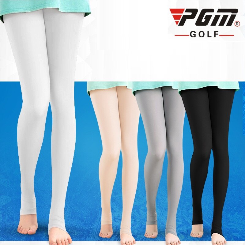 Vrouwen Ademende Ice Leggings Negen Punten/Stap Op De Voet Sokken Zachte Sport Kous AA51863