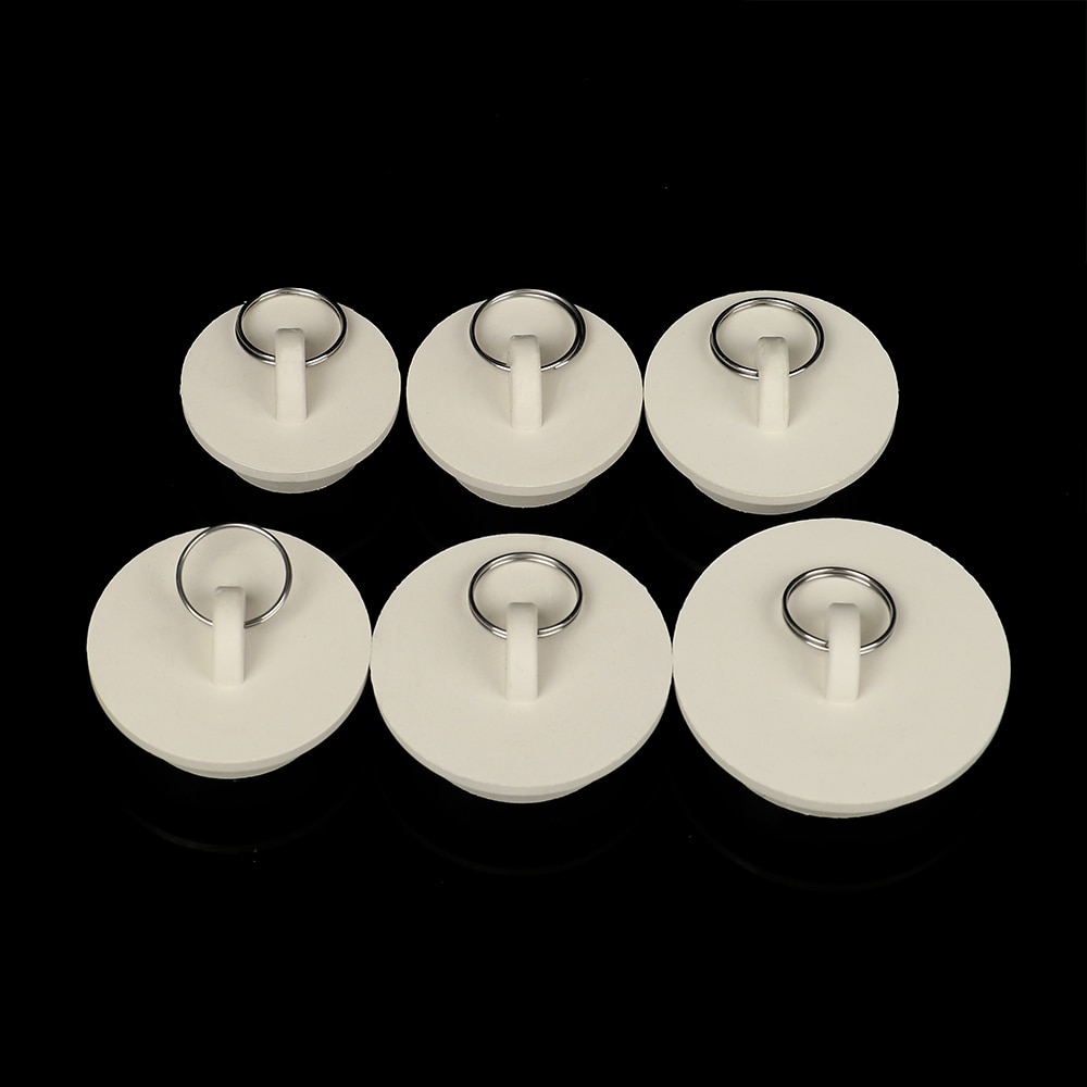 Kitchen Bath Tub Sink Water Stopper Floor Drain Plug Sink Bathtub Drainage Stopper Round Leakage-proof Plug Bathroom Accessories