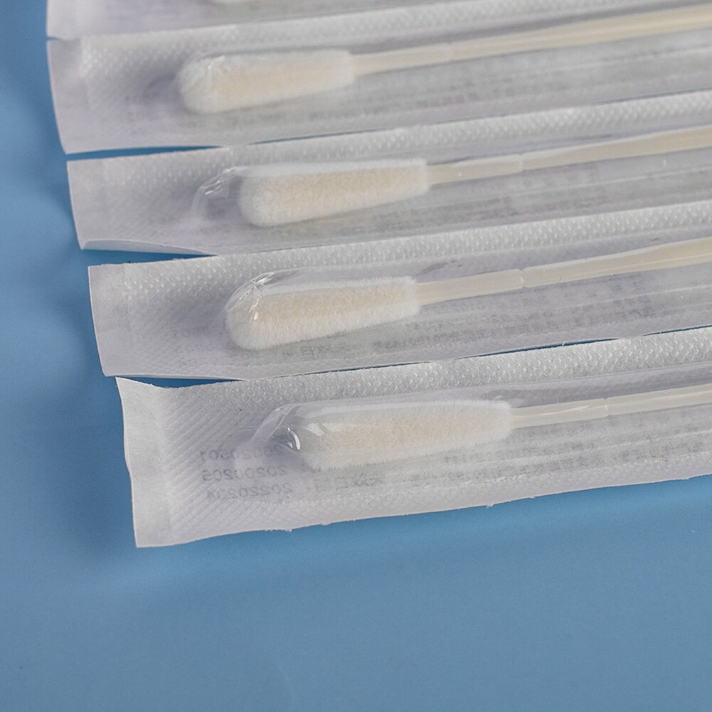 5pcs Disposable Cotton Swabs Stick Eco-Friendly Cotton Swab Gynecology Oral Blood Sampling Absorbent for Home Hospital