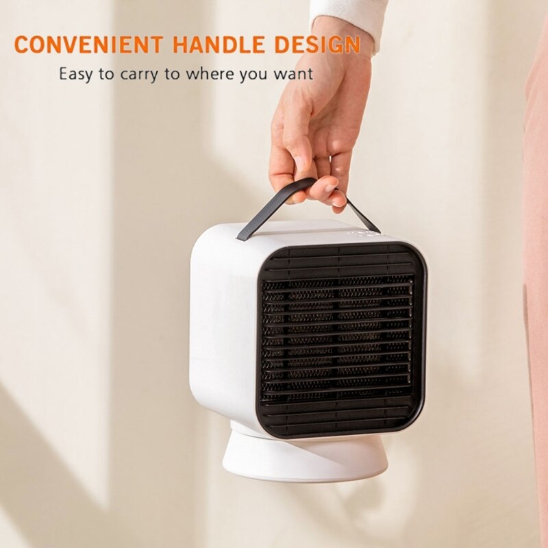 Petit appareil de chauffage électrique radiateur électrique ventilateur Portable en céramique pour bureau de chambre