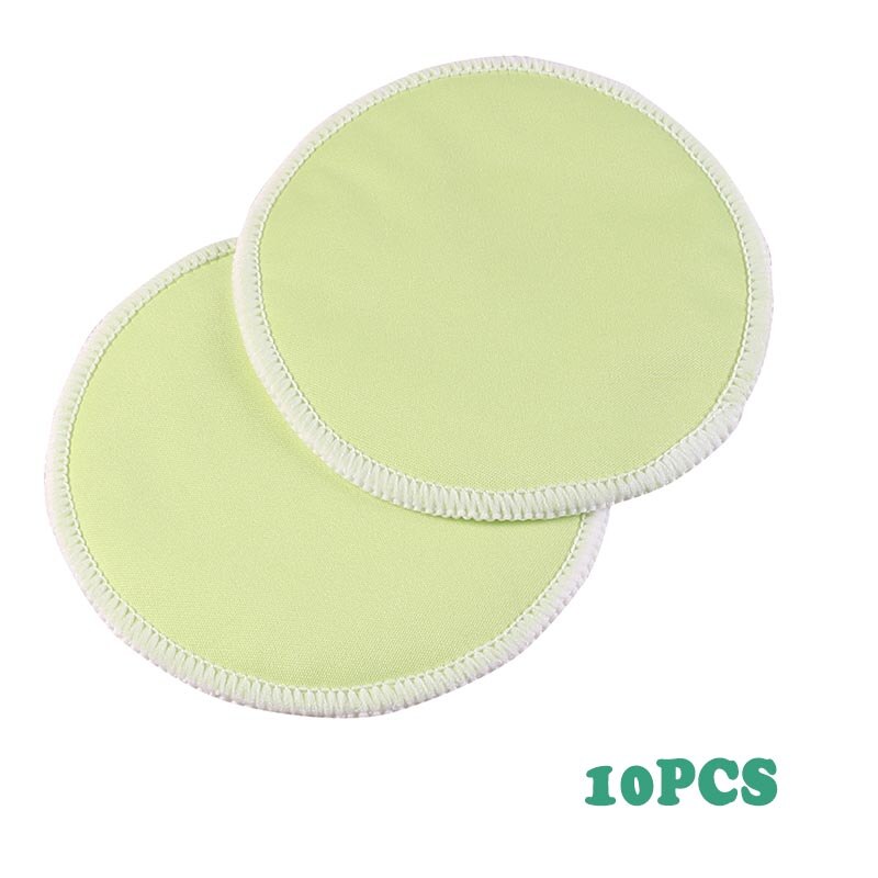 Ananbaby 10 stks Bamboe Borst Pads Met EEN Waszak En EEN Mini Wet Bag Waterdichte Verpleging Pads: 3NPA10WNX-9