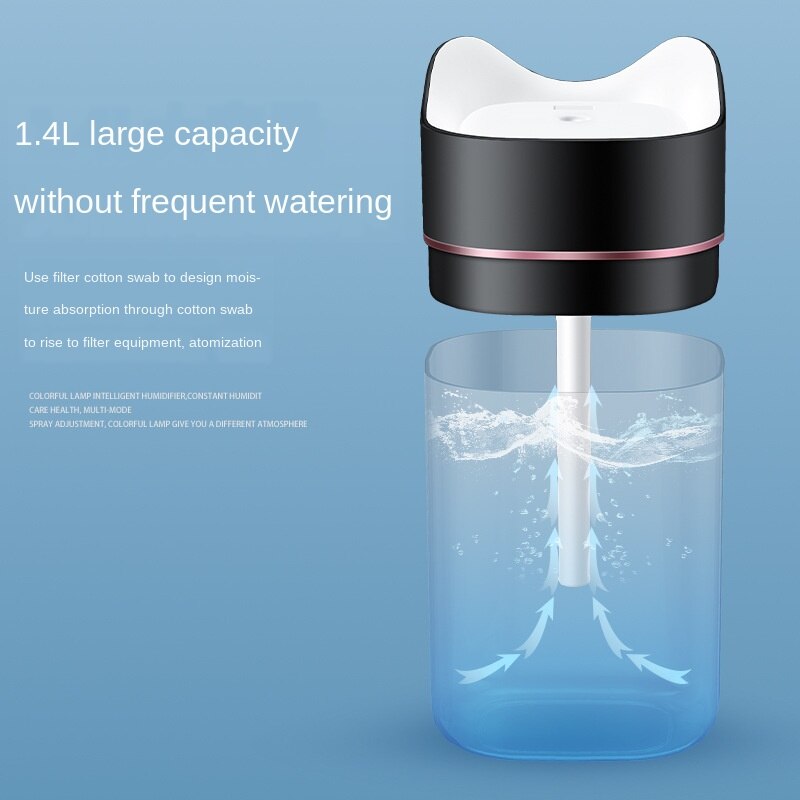 Air Humidifier Home USB Office Aroma Diffuser Intelligent Large Capacity Purification and Hydrating