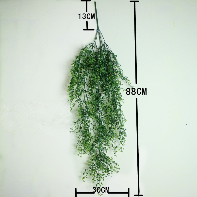 Blomst vintreet rotting hengende plante kunstig plante blader vegg tilbehør balkong dekorasjon hjem dekorasjon