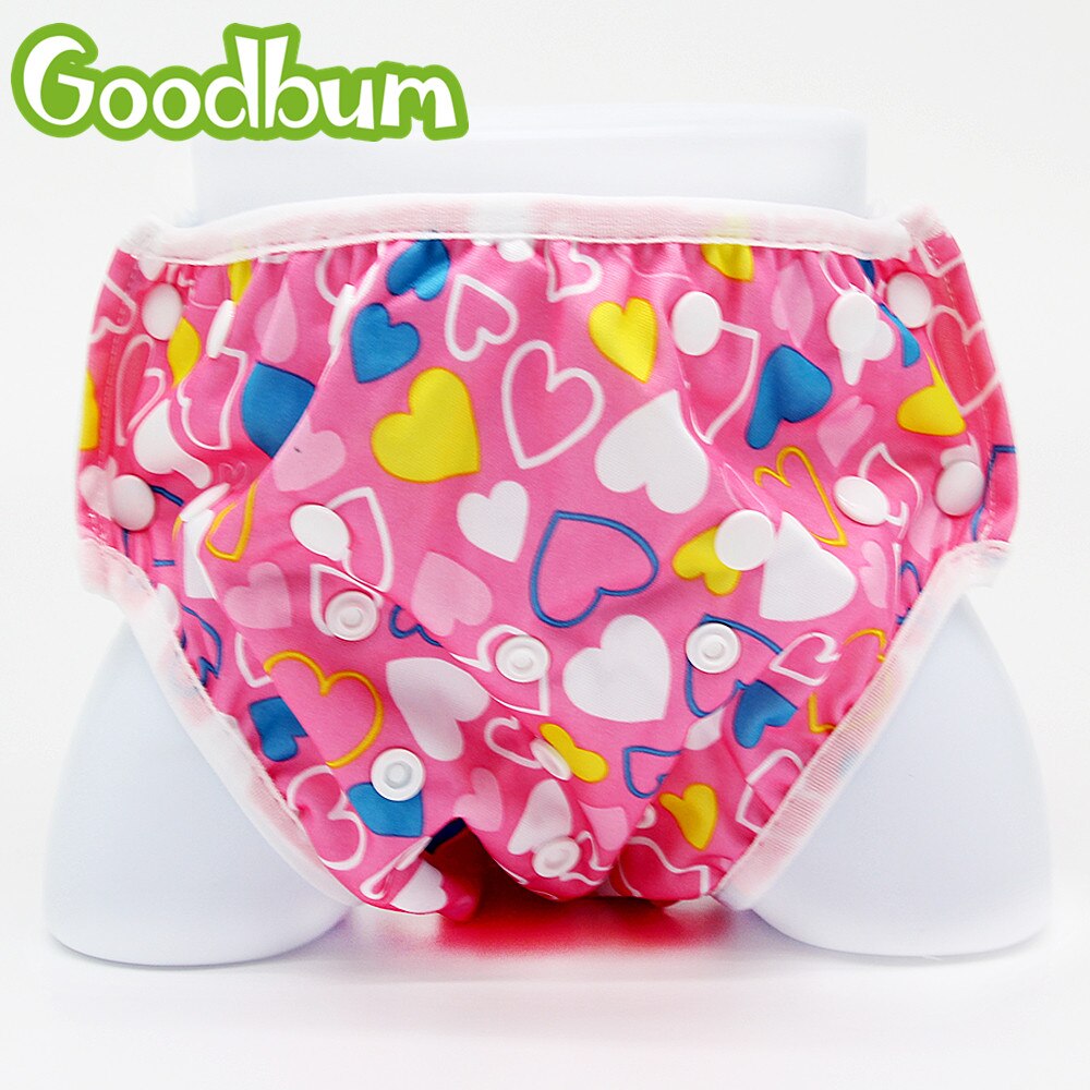 Goodbum Swim Diaper For Baby Waterproof Spa Swimming Nappies Washable Size Adjustable Cute Cloth Diaper Pant