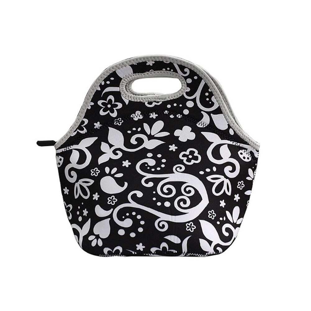 Cute Thermal Insulated 3d Print Neoprene Lunch Bag for Women Kids Lunch Bags Cooler Insulation Lunch Box Food Bag Bolsa Feminina: Style 5