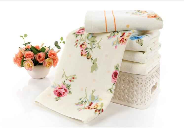 75*140 cm Blumenmuster Baumwolle Badetücher für Erwachsene, Strand Frottee Handtücher Schlecht, Blume Schlecht handtuch, Serviette de Bain