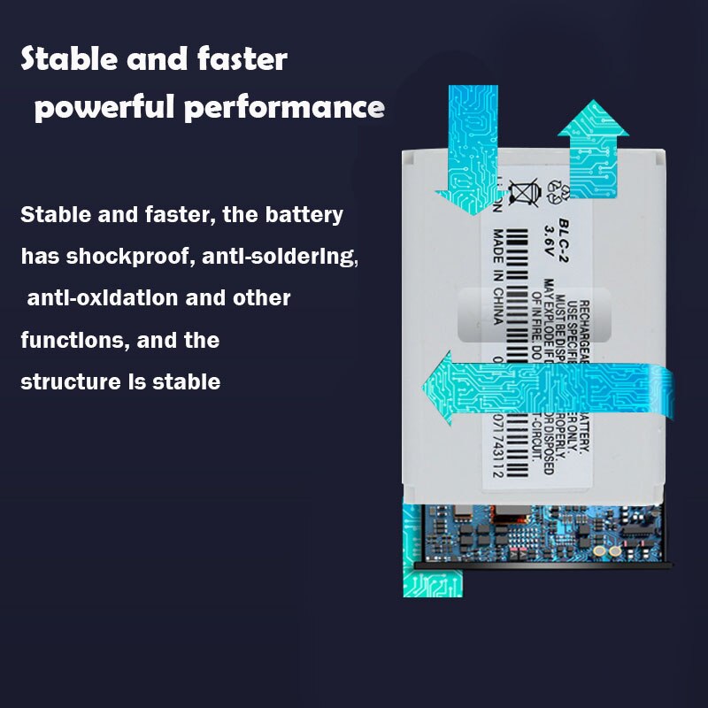 1Stck 800mAh praktisch Batterie BLC-2 BLC2 Für Nokia 3310 3330 3410 3510 5510 3530 3335 3686 3685 3589 3315 3350 3510 6650 6800