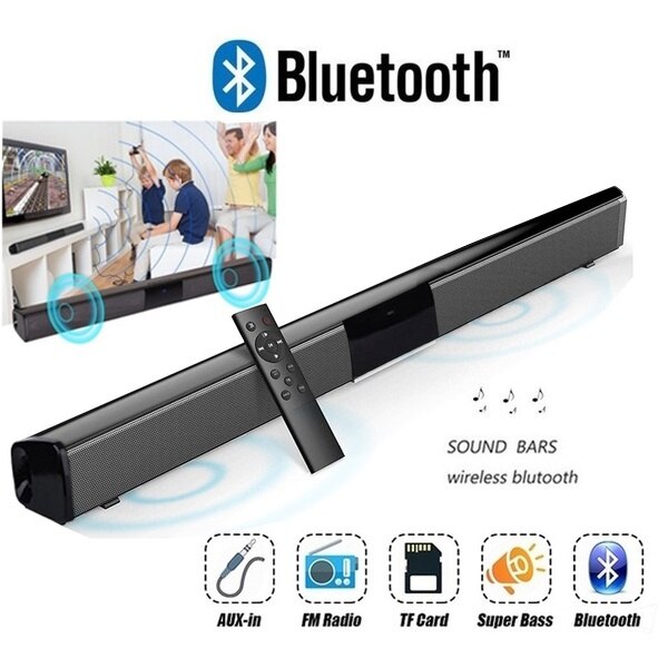 330/550mm Geluid Bar, Elecder Draadloze Bluetooth Soundbars voor TV, met Afstandsbediening draadloze speaker