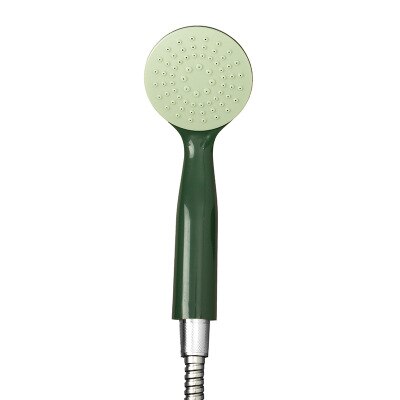 Color bathroom shower household bath bath shower head shower head toilet simple shower pressurized nozzle: Green