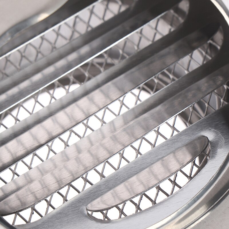 Stainless Steel Wall Air Vent Grille Ducting Ventilation Extractor Outlet Louvres Hemisphere