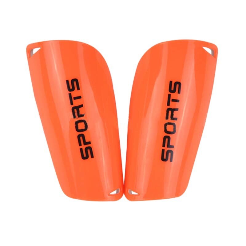 1 par de espinilleras K8356, espinilleras para entrenamiento de equipos de fútbol, espinilleras protectoras de espinilleras: Orange