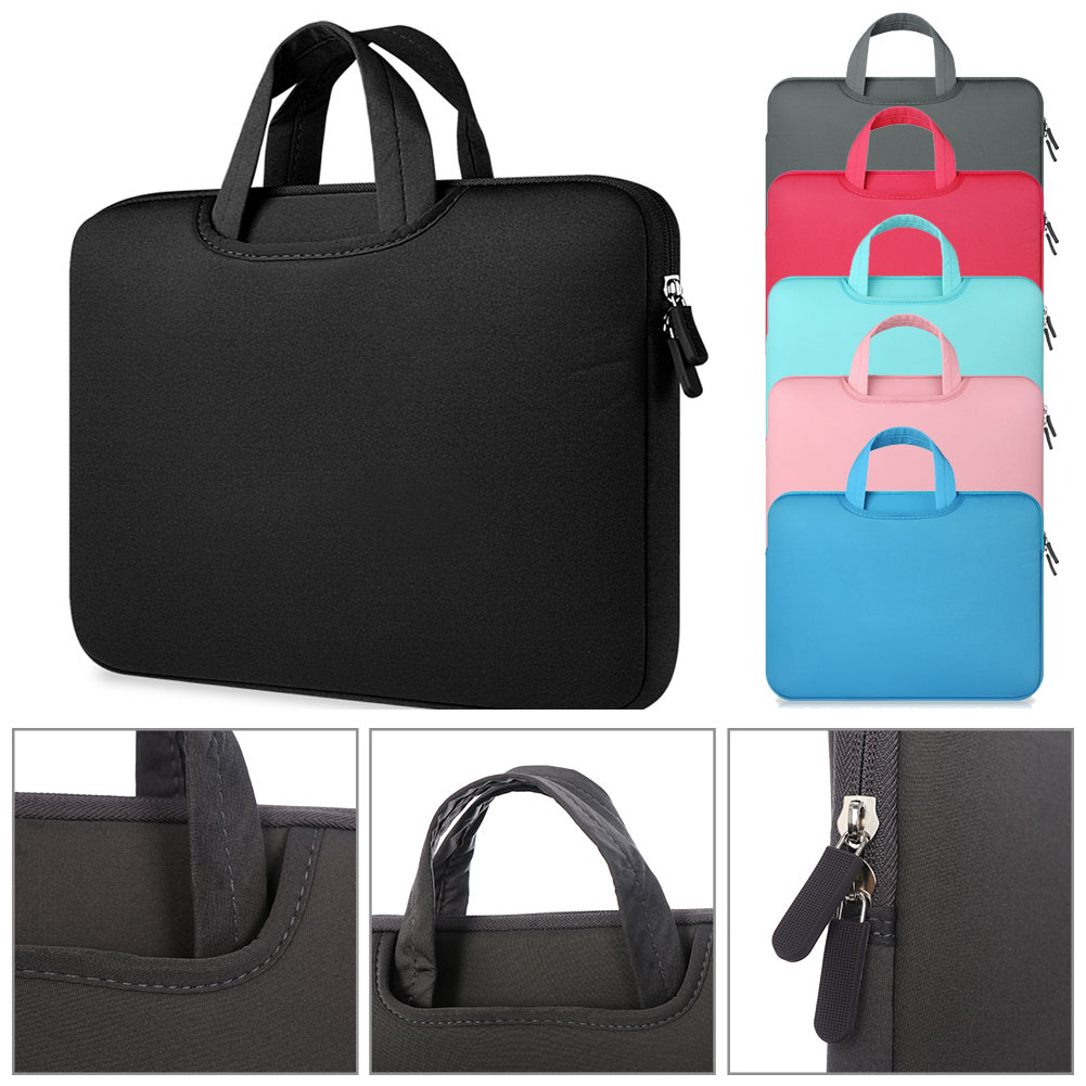 Laptop Bag Case 11 12 13 14 15 15.6 inch Nylon Shoulder Bag for MacBook Dell Acer Handbag Waterproof Computer Messenger Bag