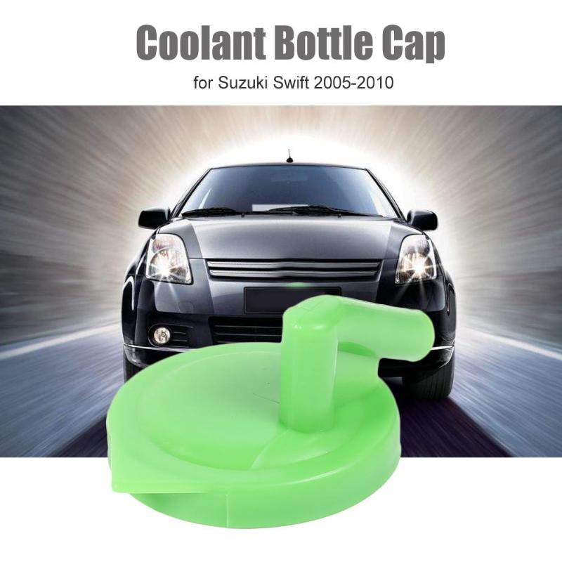 Engine Radiator Coolant Expansion Bottle Reservoir Cap Excellent and Durable Plastic for Suzuki Swift Green Appearance