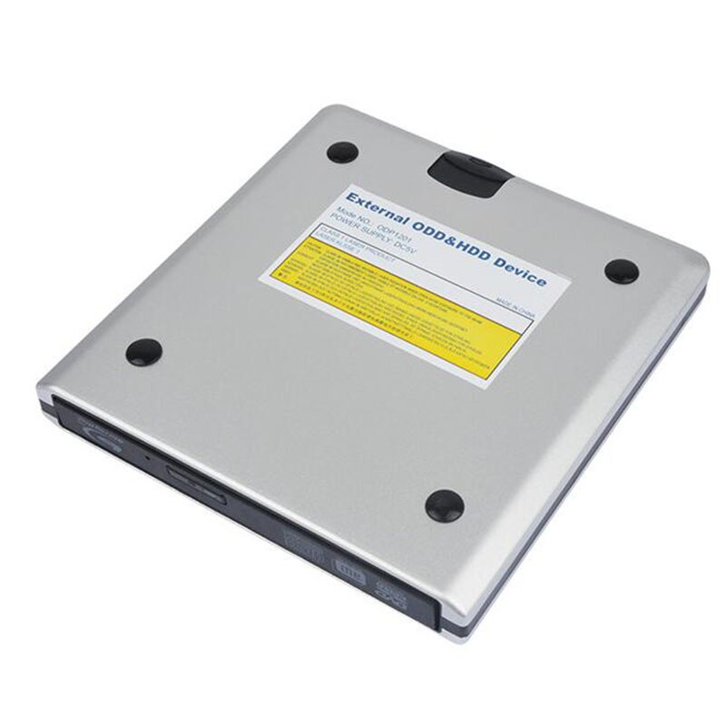 Extern dvd-brännare usb 3.0 mobil extern stationär bärbar dator hårddisk aluminiumlegering byte röd