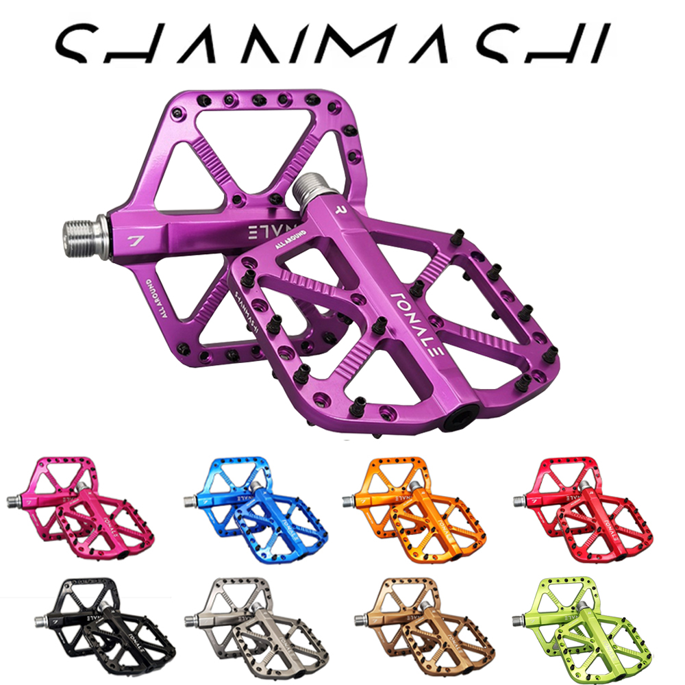MTB Bicycle Pedal Titanium Non-Slip CNC 3 Bearing Aluminum Alloy Bike Pedals Cycling Foot Pedals for Mountain Bike Accessories