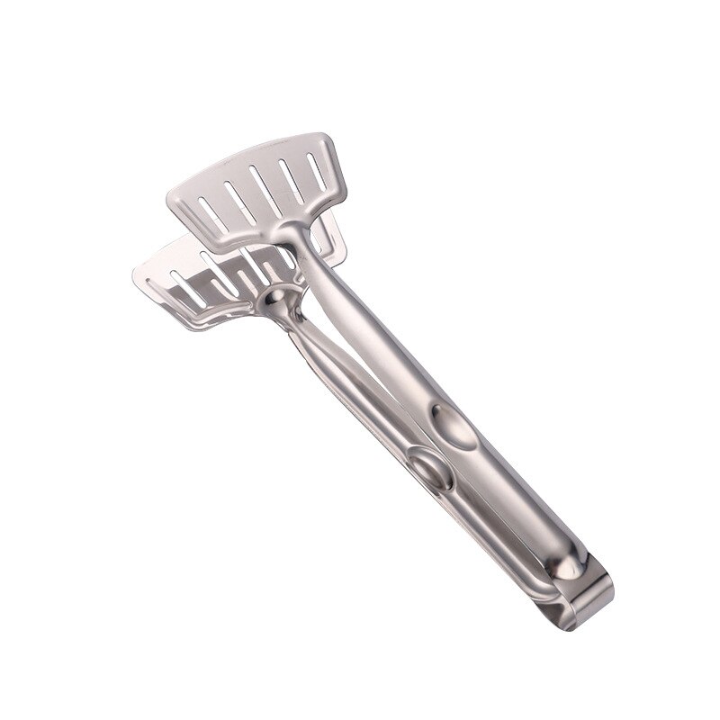 Ecobravo Stainless Steel Fried Fish Spatula Frying Spatula Deep-Fried Baking Bread Pancake Steak Clamp Kitchen Items