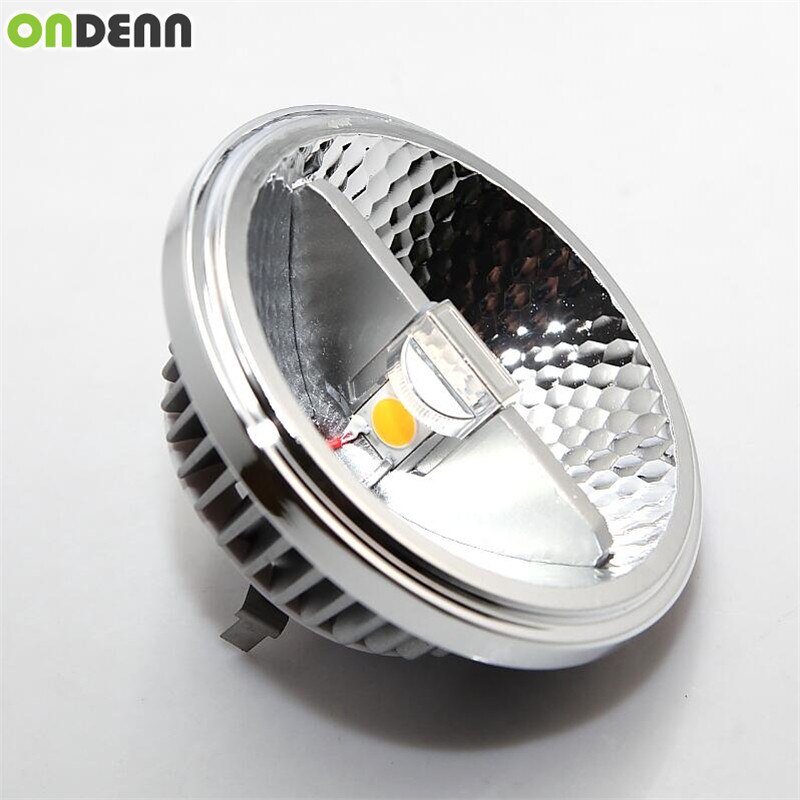 High Power 15W COB AR111 LED lamp Dimmable G53 GU10 15W COB LED Ceiling lamp QR111 LED Spotlight AC110-240V/DC12V LED Lamp Light