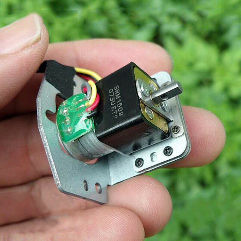 Mini 15MM Precision Full Metal Gear Step Motor 18 Drgree 2-Phase 4-Wire Stepper Motor Large Toque Reduction Ratio 1:232.5