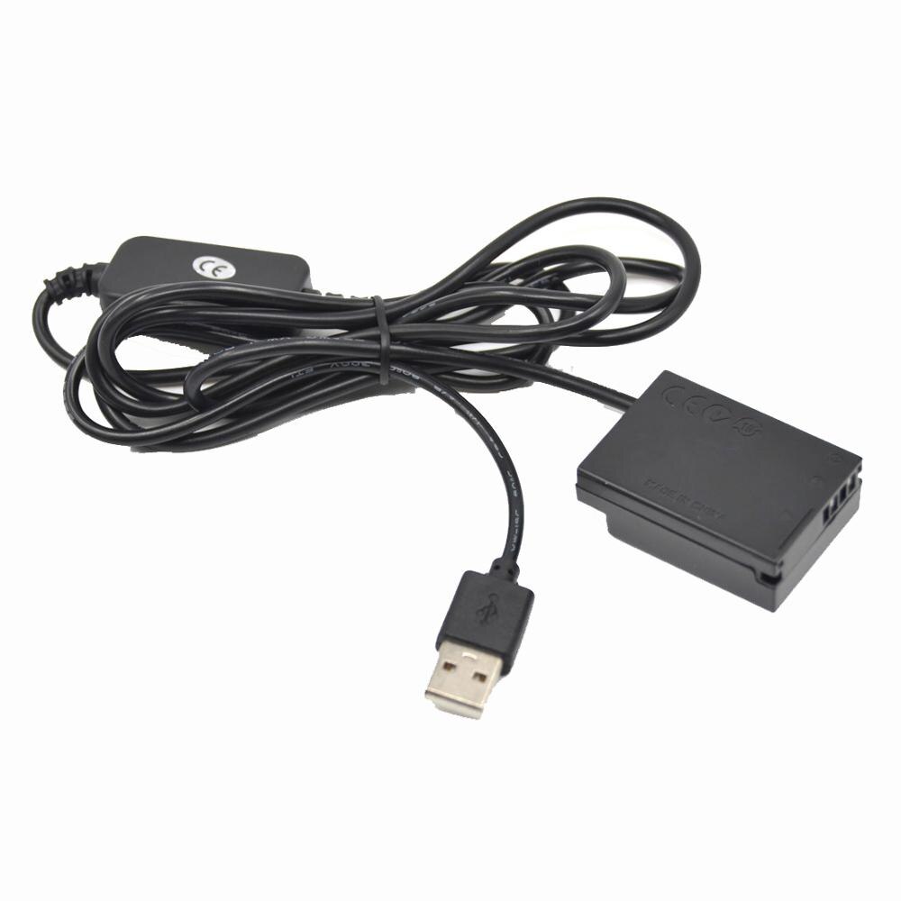 ACK-DC80 cargador tipo batería externa 5V-8V-cable USB + DR-80 DC acoplador NB-10L batería simulada para Canon G1X G3X G15 G16 SX50 SX60HS