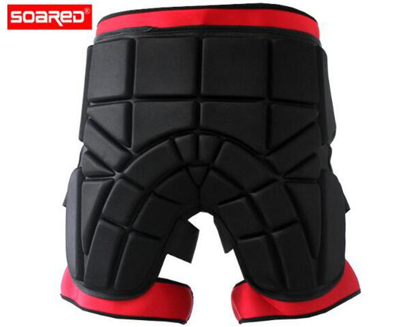 SOARED Men Women Skating Skiing Snowboard Protector Outdoor Sports Protective Gear Ski Cycling Protector Hip Padded Shorts Prot