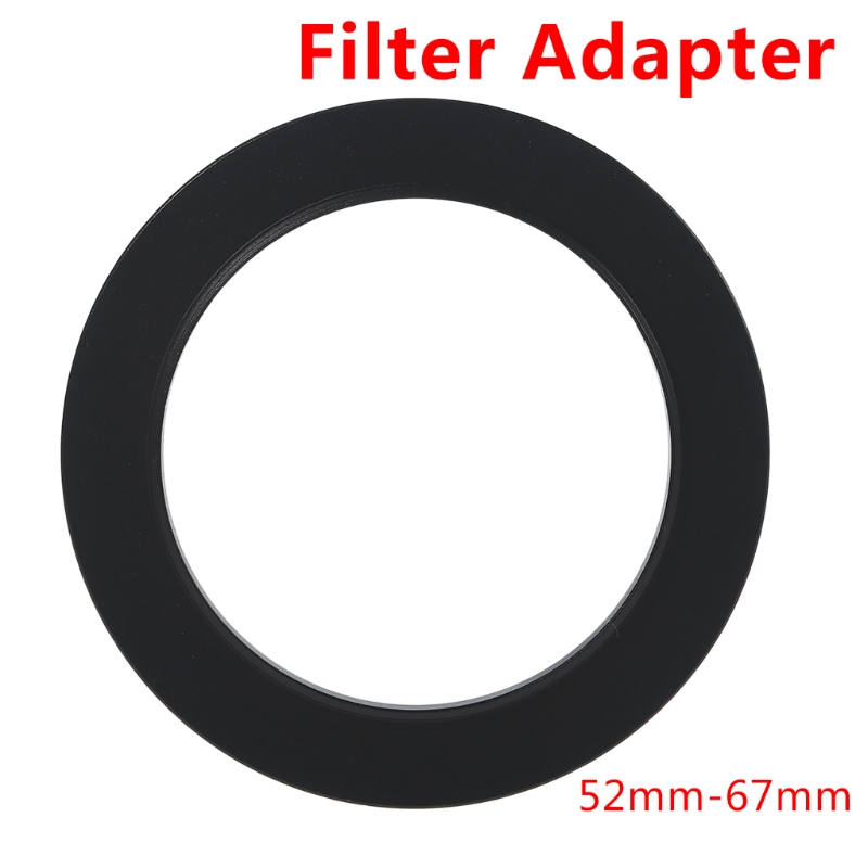 Metal 52mm-67mm Step Up Filter Ring 52-67 mm 52 to 67 Stepping Adapter S26 20