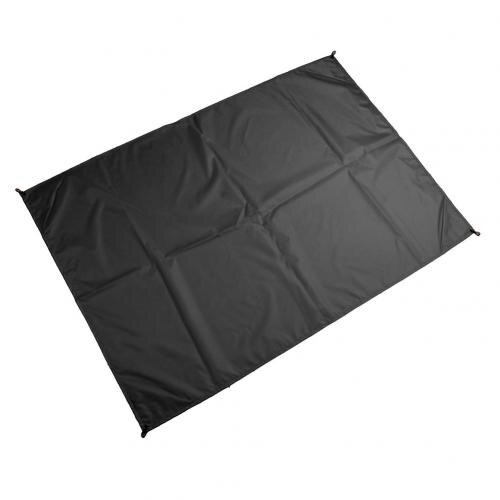 Outdoor Camping Waterproof Mini Folding Beach Picnic Mat Portable Moisture Pad: Black