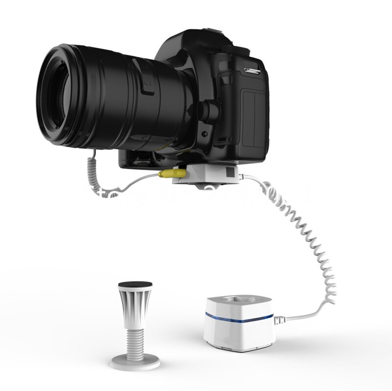 Retail merchandising security solution for camera, Anti theft Display Security Holder for Camera in Home Appliance Store