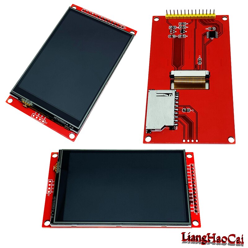 Spi Module 3.5 Inch Tft Lcd Kleurrijke Scherm Met Weerstand Touch Panel ILI9486 ILI9488 ILI9481 Drive Ic Controller