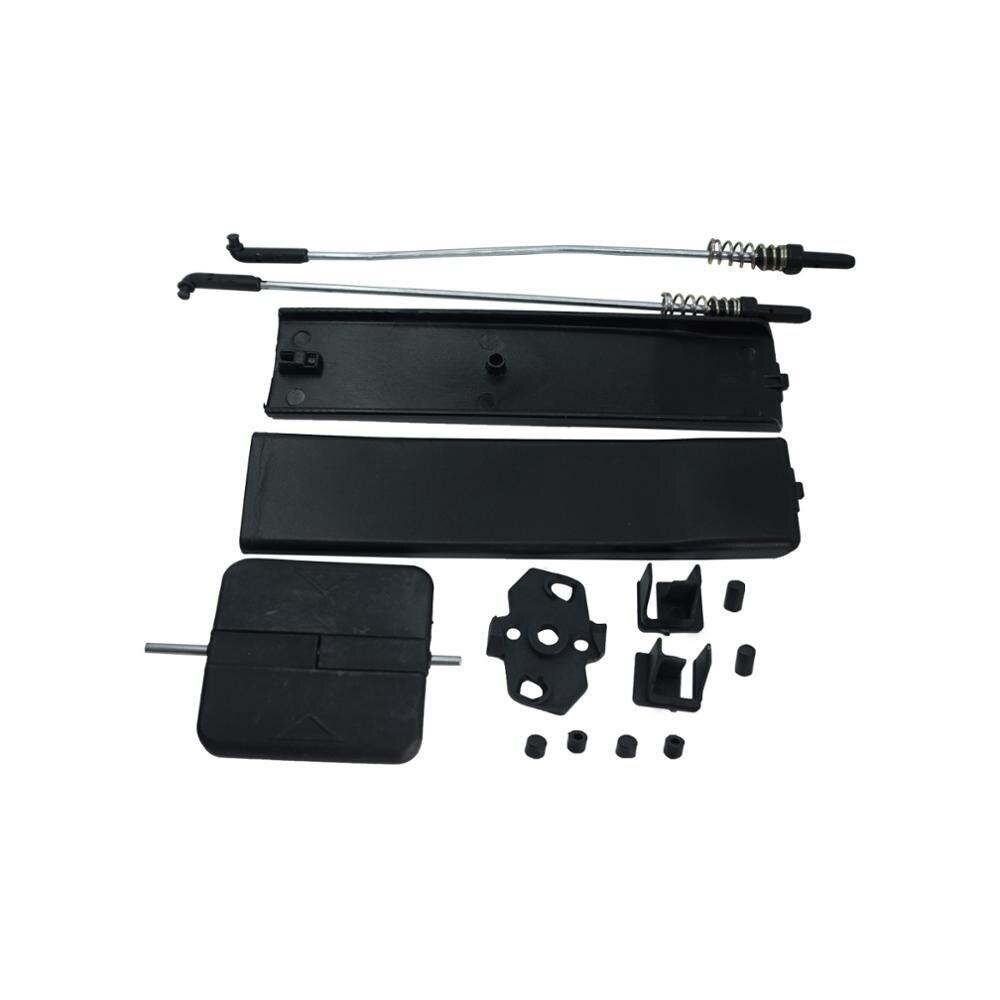 (7 H0847781B ) VW Transporter T5 Multivan Caravelle Sliding Window Glass Latch Cover Set Repair Left or Right Side Sliding