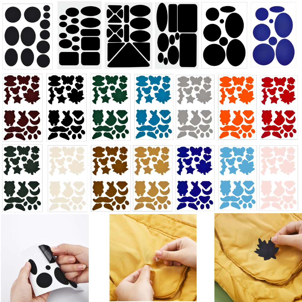 Naszywki robić ubrań samoprzylepne kurtki puchowe spodnie naprawa ubrań naszywki robić prania odzież naszywki robić szycia naprawa dekoracja