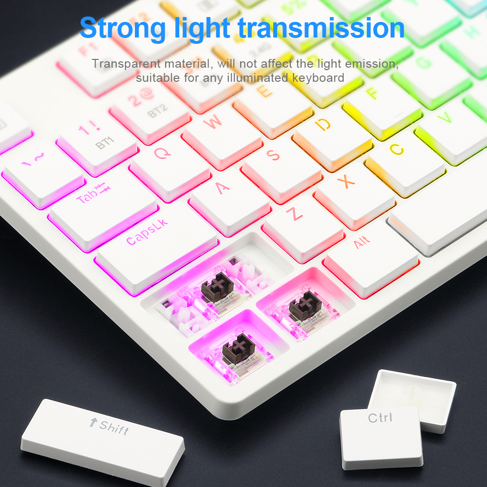 REDRAGON SMD RGB Outemu MX Low Profile Half height 8.0 switch 3Pin Clicky Linear Tactile silent Mechanical keyboard red Switche