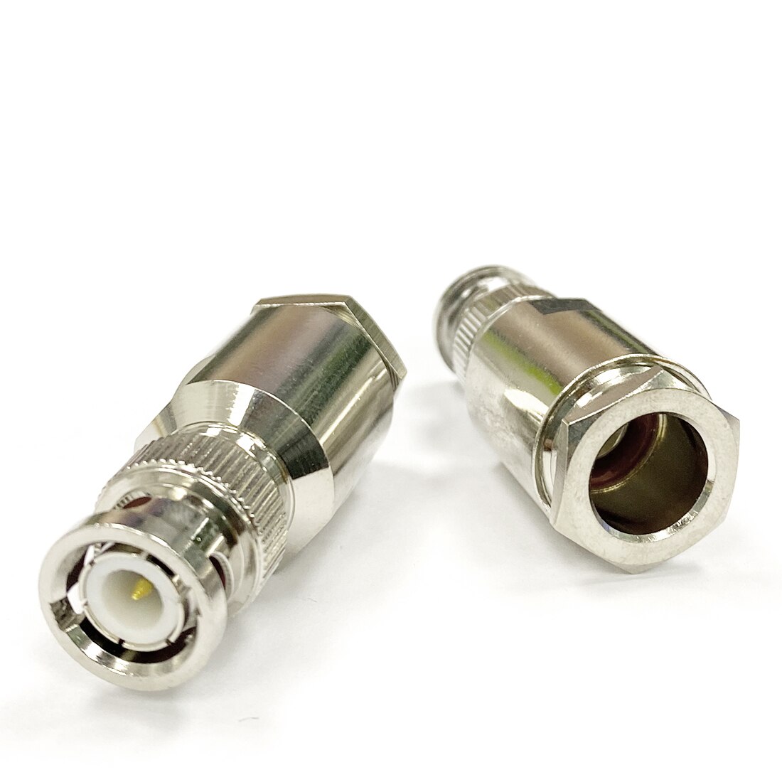 1Pc Bnc Rf Coax Connector Stekker Rechte Klem Voor RG8 RG213 LMR400 Kabel Prijs