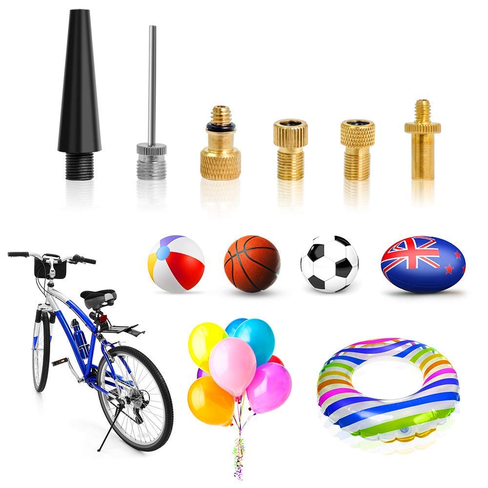 Mini Inflator Plastic Football Soccer Inflatable Ball Hand Air Pump Soccer Basketball Inflator Needle Soccer Balls Portable Pump