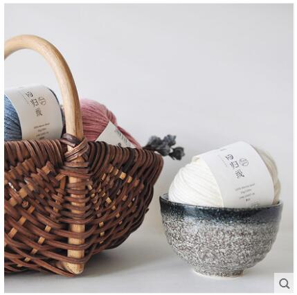 300g(50g*6pcs) 100% Merino Wool Yarn Coarse Wool Hand Woven Knitting Wool Thread Knit Scarf