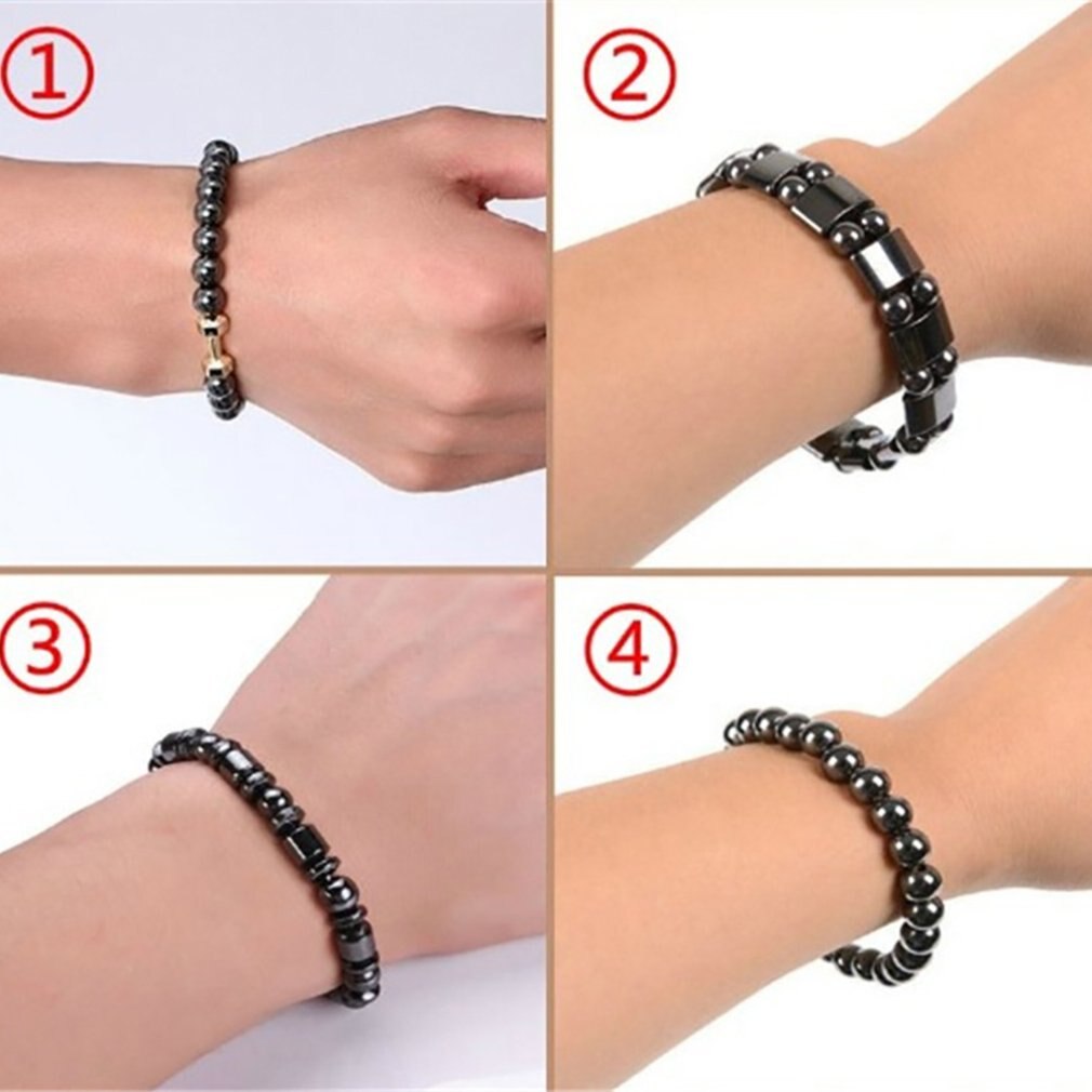 Armband Magnetische Armband Galsteen Polsband Elastische Magnetische Alledaagse Zorg Magneet Armband Gezondheid Pols Accessoires