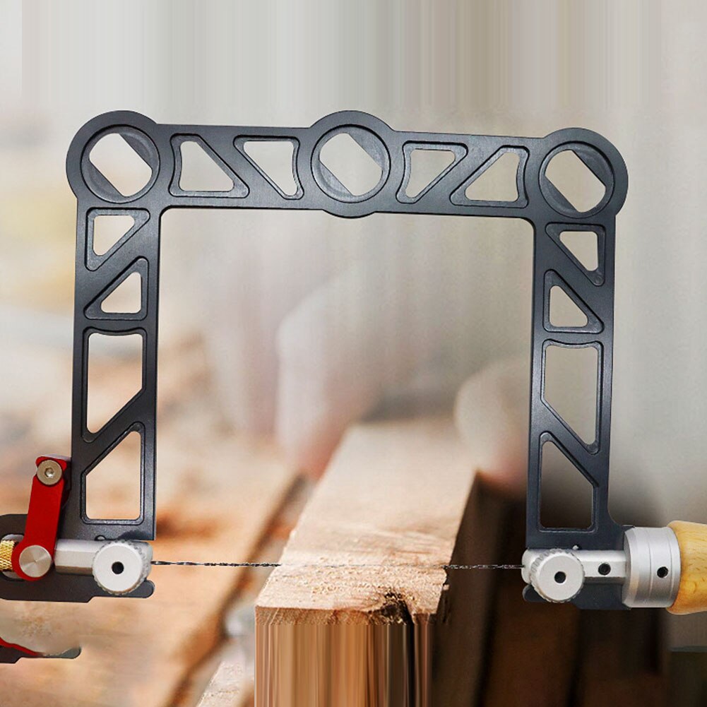 U-shape Coping Jig Saw for Woodworking Craft Jewelry DIY Hand Tools Multifunctional Hand Saw for Wood Plasterboard Cutter