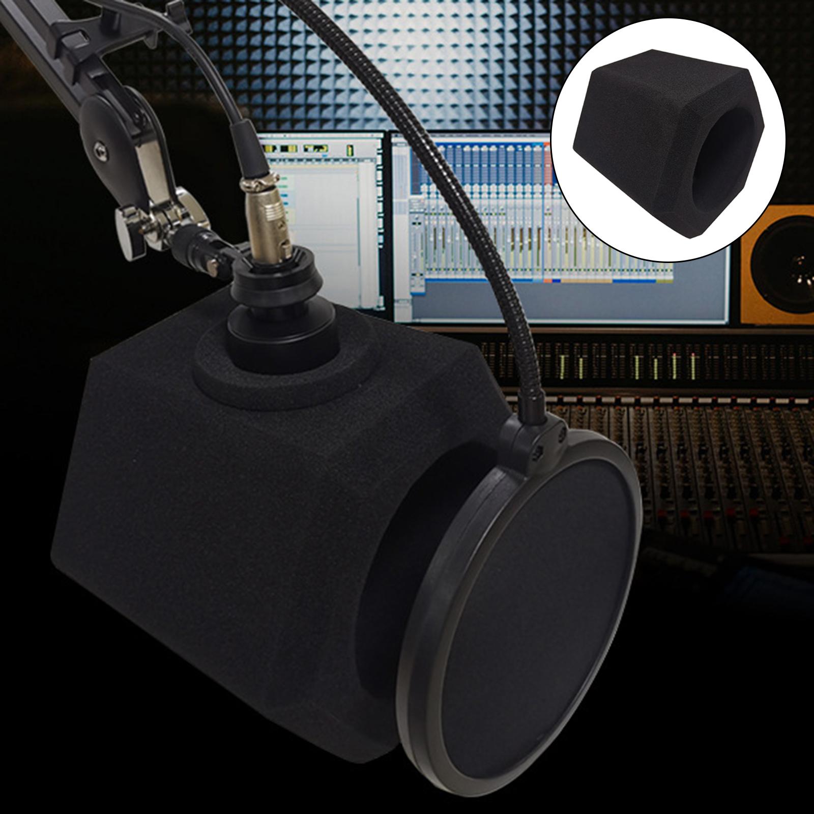 Studio Recording Microphone Soundproof Isolation