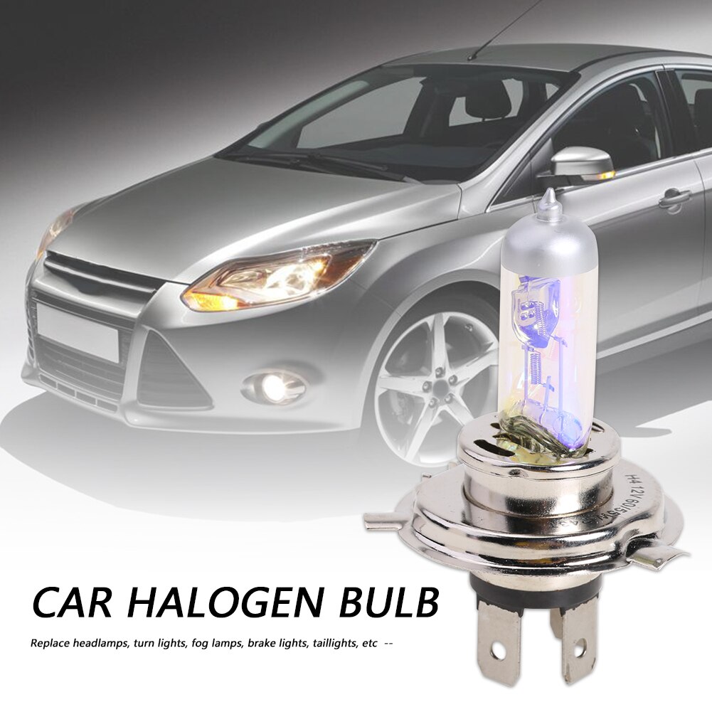 H4 3000K Geel Halogeenlamp 12V 60/55W High Power Auto Koplampen Lamp Voor Auto Koplamp hoofd Lamp Mistlamp